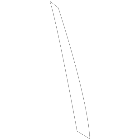 Genuine OE Nissan Black Out Tape - 82812-3KA1A