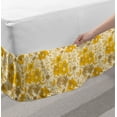 thumbnail image 2 of Ambesonne Multi-color Floral Wrap Around Gathered Microfiber Bed Skirt, Queen, 2 of 2