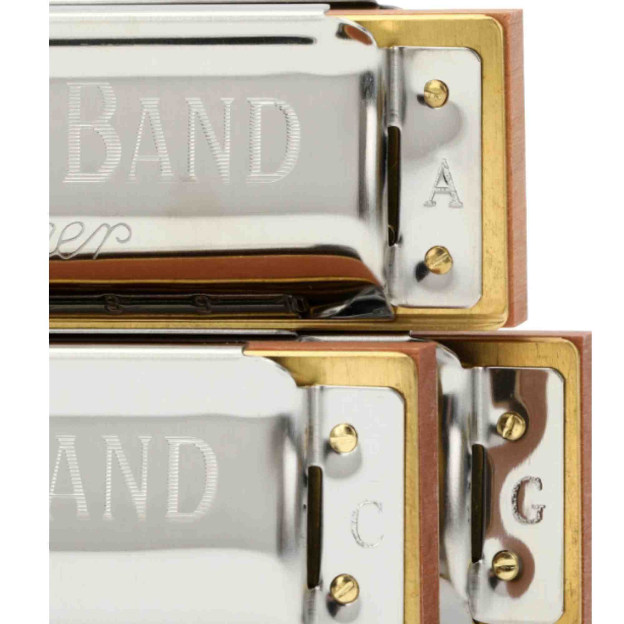 Hohner Marine Band 1896 Pro Harmonica - 3-Pack - Keys C, G and A