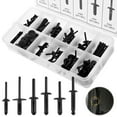 thumbnail image 1 of 115pcs Car River Clips Plastic Auto Pop River Assortment with 6 Sizes Sturdy Vehicle Rivet Kit Replacement  Automotive Interior River Set for Car Auto, 1 of 10