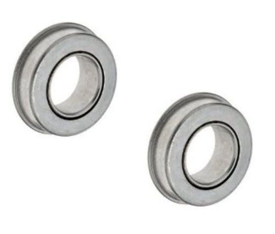 Pack of 2 Soft Steel Flanged Ball Bearing 1-3/8" OD x 20mm ID 