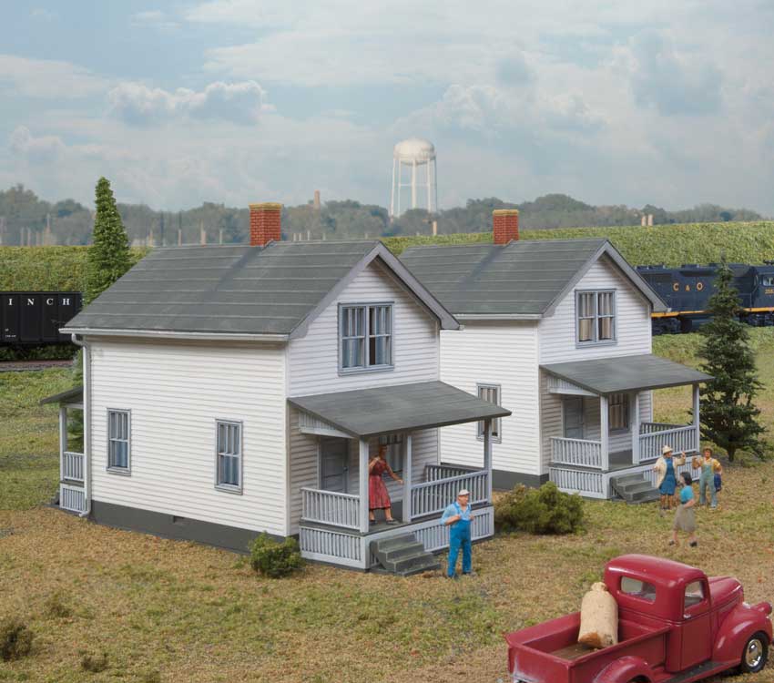 Walthers Cornerstone HO Scale Building//Structure Kit Wood Cape Cod House