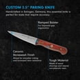 thumbnail image 2 of Cuchillo de pelar Messermeister Custom Terra Red 9 cm, 2 of 6