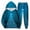 Sky Blue, variant on Mercatoo Toddler Boys Girls Sweatsuit Christmas 2 Piece 𝐓racksuits Kids Xmas Printed Hoodies Sweatshirts and Jogger Set