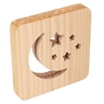 thumbnail image 1 of Lámpara DLED de madera Luz LED 3D de madera Luz de noche DLED Lámpara de noche de estrella de luna Diseño a prueba de futuro Jadeshay A, 1 of 8