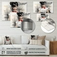 thumbnail image 4 of Designart "Stylish Timeless Glamour Portrait I" Fashion Metal Art Living Room, 4 of 5