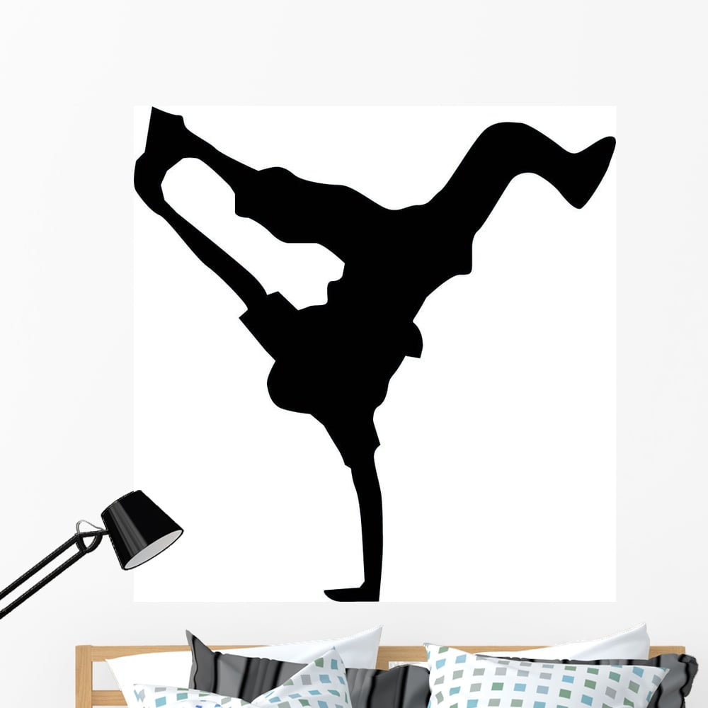 Freestyle Handstand Dance Wall Decal Sticker, Wallmonkeys Peel & Stick ...
