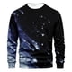 thumbnail image 1 of Sudadera sin capucha para hombre, informal, a la moda, con cuello redondo, estampado, de manga larga, 1 of 4
