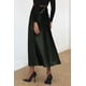 thumbnail image 2 of Falda PRETTYGARDEN 2025 Satinada de Cintura Alta, Línea A, Midi, Talla M, 2 of 7