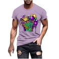 thumbnail image 1 of Camisetas de Manga Corta para Hombre Imprimir Deportes de Manga Corta Cuello Redondo Blusa Algodón Poliéster, Nueva Moda Casual Camiseta para Hombres, 1 of 1