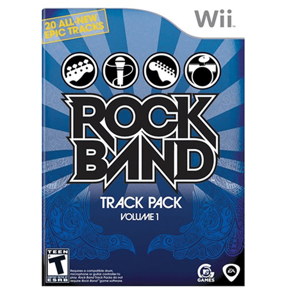 Pre-Owned Rock Band Track Pack: Vol 1 - Wii