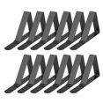 thumbnail image 1 of 12 pcs Stainless Steel Tablecloth Clips Adjustable for 1.5 inch Thick Table Angle Clamps Table Cloth Holder, 1 of 5