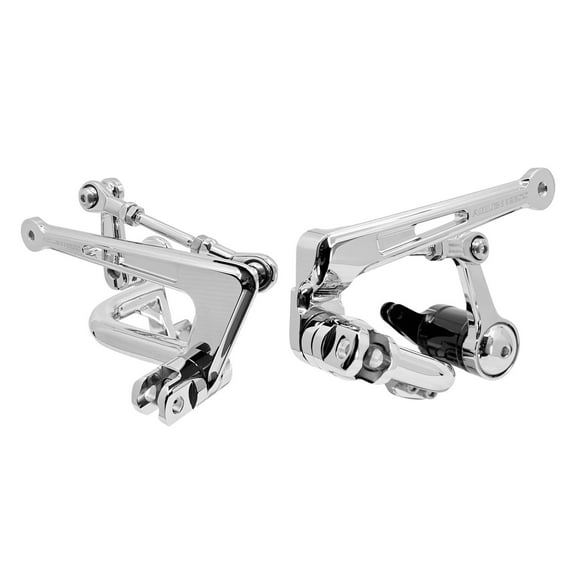 Arlen Ness Bagger Chrome Mid Control Kit (420-121)
