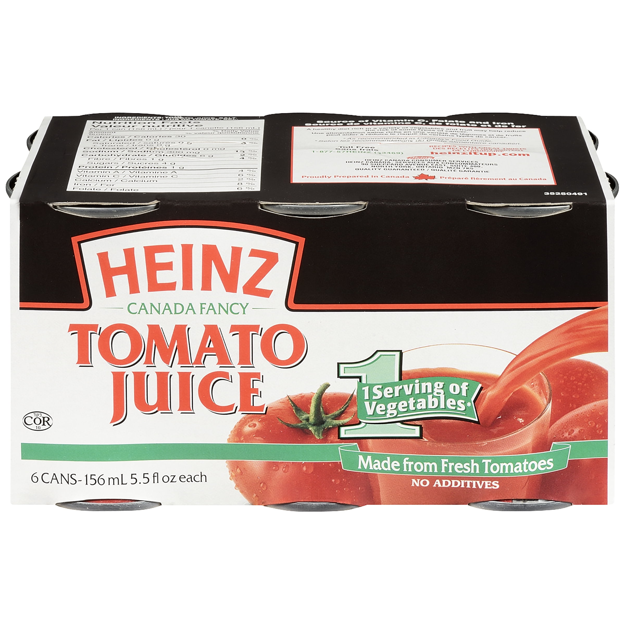 Heinz Tomato Juice Club Pack, 6 Pack