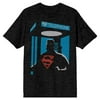 Superman Telephone Box Men’s Black Soft T-Shirt-XXL