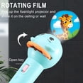thumbnail image 2 of Agiferg Children's Flashlight Toy Projection Flashlight Early Education Picture Dinosaur, 2 of 4