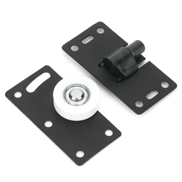 Rueda de puerta, Juego de ruedas para puerta corredera Mejoras para el hogar Rueda para puerta corredera Durabilidad extendida