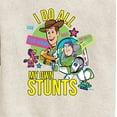 thumbnail image 3 of Toy Story 4 - I Do My Own Stunts Woody And Buzz - Toddler & Youth Crewneck Fleece Sweatshirt, 3 of 5