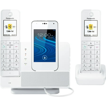 Panasonic Link2cell Kx-prd262w Dect 6.0 1.93 Ghz Cordless Phone - White - Cordless - 984.25 Ft Range