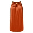 thumbnail image 6 of Charmgo Summer Dresses for Women, 2024 Women Halter Neck Beach Sleeveless Shift Above Knee Little Casual Dresses Midi Dresses for Women, Sundresses for Women 2024 Orange XXXL, 6 of 8