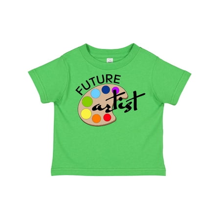 

Inktastic Future Artist with Paints Gift Toddler Boy or Toddler Girl T-Shirt