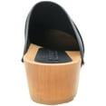 thumbnail image 4 of BJORK Maja Open Back Wood Leather Clogs (Black Croco - EU36), 4 of 9