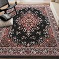 thumbnail image 2 of Junovo Soft Vintage Rug Print Boho Rugs Area Rug for Living Room,5'x7'Red, 2 of 7