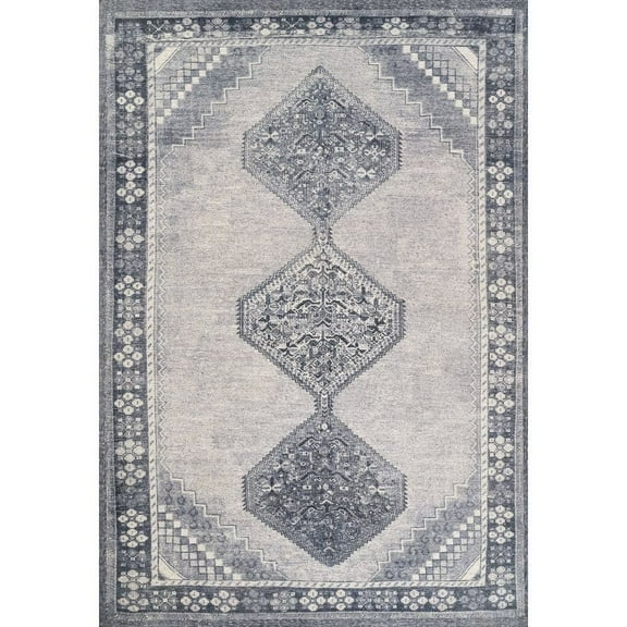 Momeni Contemporary Rectangle Area Rug, Blue, 8' X 10'