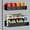 C, variant on Magnetic Spice Rack,Magnetic Spice Jars Wall Mounted Spice Rack Refrigerator Side Organizer Shelf with Magnetic Suction Spice Rack Refrigerator Organizing Rack Spice Rack Organizer