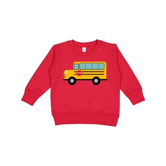 Inktastic School Bus Toddler Sweatshirt
