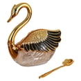 thumbnail image 3 of veasfak Swan Shaped Sugar Container Creative with Spoon for Hotel Restaurant Kitchen Style B, 3 of 9