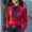 Red, variant on Vinsonshop Button Down Shirts for Women Bow Blouse for Women Blouses for Women Dressy Casual Work Tops for Women Long Sleeve Shirts for Women Work Outfits for Women Office Black L