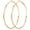 Gold-30MM, variant on Sterling Silver Hoop Earrings Large Silver Hoop Earrings for Women Lightweight Big Hoops Earring Hypoallergenic Thin Hoops Earring for Women 30/40/50/60/65/70MM