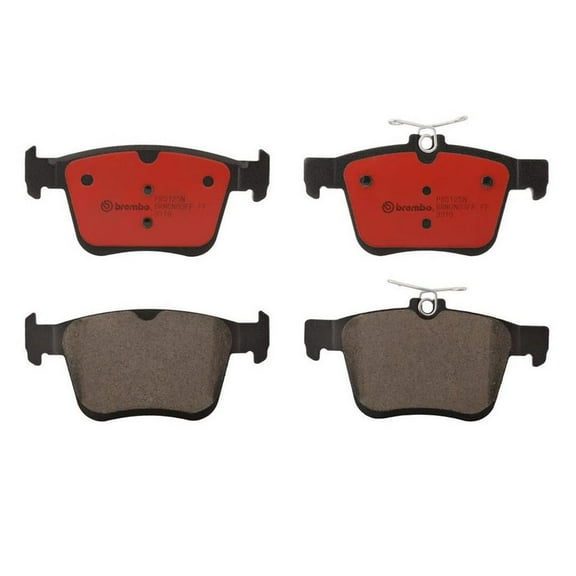 Brembo 15-20 Audi A3 Premium NAO Ceramic OE Equivalent Pad - Rear