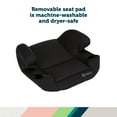 thumbnail image 6 of Safety 1st Comfort Ride Lite Toddler Booster Car Seat, Pure Black II, 6 of 14