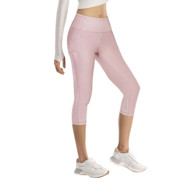 Pantalones de yoga de cintura alta para mujer, elásticos y moldeadores, para hacer deporte - Tejido transpirable para el gimnasio o actividades al aire libre - XS-XL