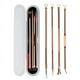 thumbnail image 1 of Apuakthei - Kit de 4 extractores de espinillas y comedones para eliminar el acné, tratamiento para eliminar imperfecciones, puntos blancos y granos para una piel libre de riesgos en la nariz y el, 1 of 7
