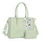 thumbnail image 1 of Bolsa para portátil MOSISO para mujer de 15.6 a 16 pulgadas, piel sintética, color verde salvia, 1 of 7