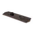 thumbnail image 5 of Renovators Supply Door Back Plate Brass 7 1/4" Escutcheon Cover Ornate Doorplate in Oil Rubbed Bronze Finish w/Keyhole, 5 of 7