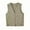 Khaki, variant on Toddler Puffer Vest Boys Girls Down Vest Warm Winter Jacket Lightweight Sleeveless Buttons Coat