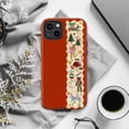 thumbnail image 5 of Festive Animal Collage Phone Case, Cute Holiday Themed iPhone Cover for iPhone 16 15 14 13 12 11 Pro Plus Mini, 5 of 6