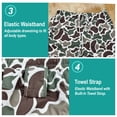 thumbnail image 2 of MINOUVA 2-in-1 Compression Liner Quick-Dry Stretch Fabric Trunks Shorts Swimwear Bottoms (Men's), Camo Duck S, 2 of 7