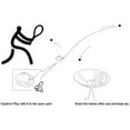 thumbnail image 4 of Base Entrenamiento Tenis Con Cuerda Incluida Dispositivo Entrenamiento Tenis Individual (base en Forma Concha + Pelota), 4 of 9