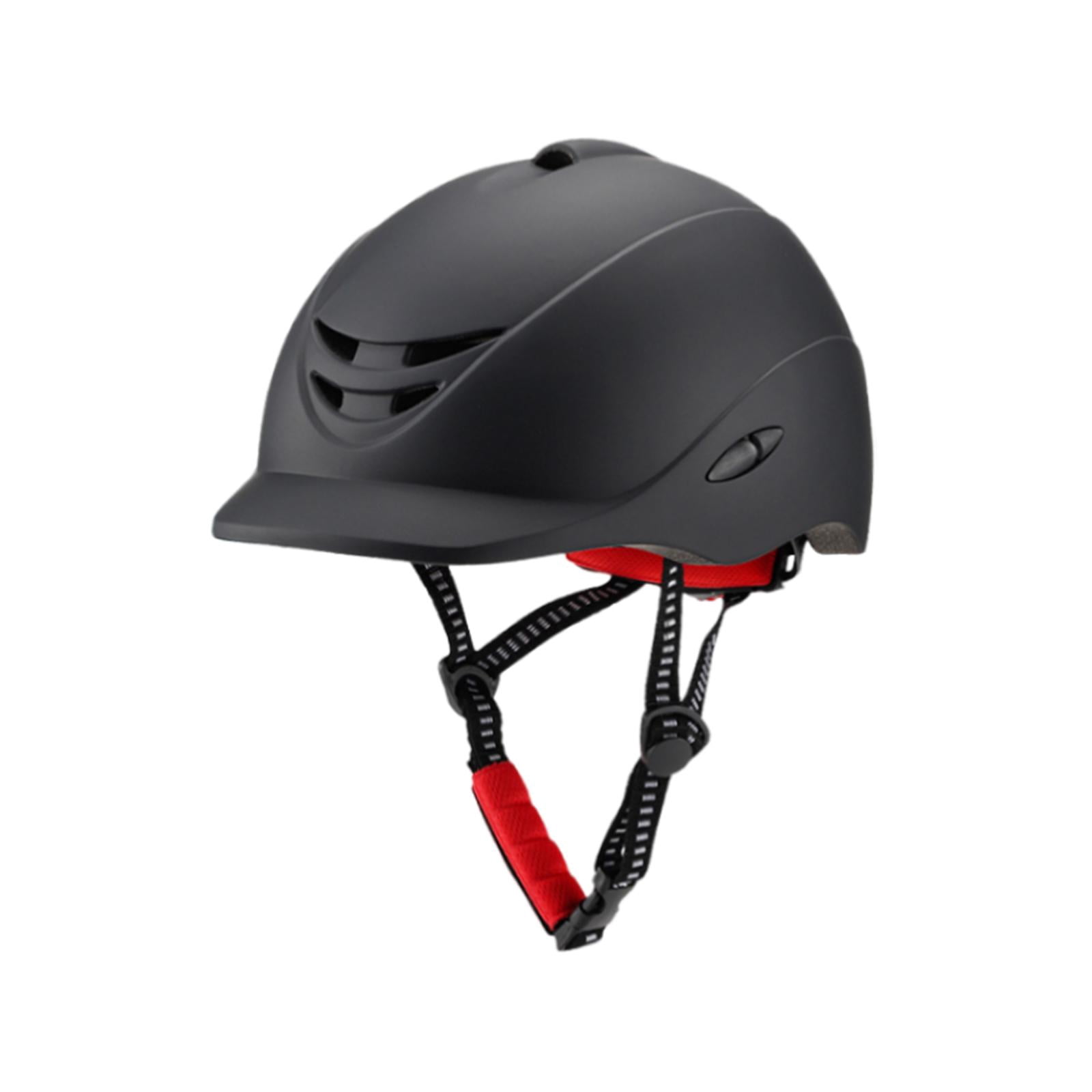 Wswqop Adults Equestrian Hat Riding Hat Lightweight Equestrian Equipment Outdoor Sports L