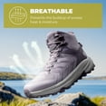 thumbnail image 2 of NORTIV 8 Women's Hiking Boots Waterproof with Arch Support Sneakers Walking Outdoor Comfortable Lightweight Boot Echo Mid, 2 of 10