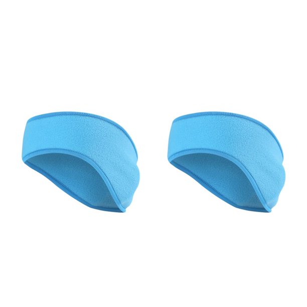 Yuarrent Calentador de orejas Simple, cómodo, a prueba de frío, forro polar, cubiertas para orejas, diadema para exteriores con accesorio de Cielo azul 2Conjunto