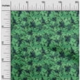thumbnail image 2 of oneOone Velvet Green Fabric Abstract Floral Sewing Material Print Fabric By The Yard 58 Inch Wide-2rb, 2 of 5