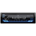 thumbnail image 1 of JVC KD-SX27BT Estéreo para automóvil con Bluetooth, receptor de medios digitales de 100 W, USB de 1,5 A para cargar dispositivos, unidad principal DIN única, AM/FM, entrada auxiliar, aplicación remota, 1 of 5