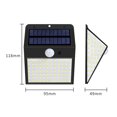 thumbnail image 3 of Lámpara Iluminación impermeable al aire libre de la luz solar del LED para la decoración del patio de la calle de la pared del jardín Tmvgtek Para estrenar, 3 of 9