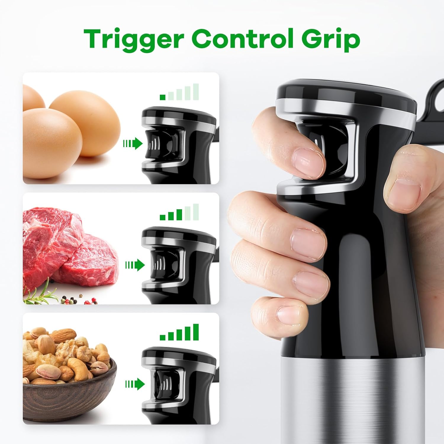 Bitrel 1100W 5-in-1 Immersion Blender Set photo 2